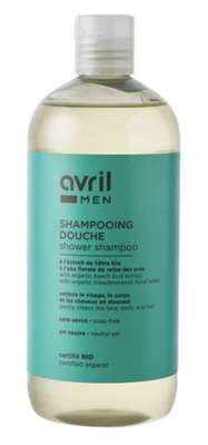 Shampoing douche homme certifié BIO, Avril MEN (500 ml)