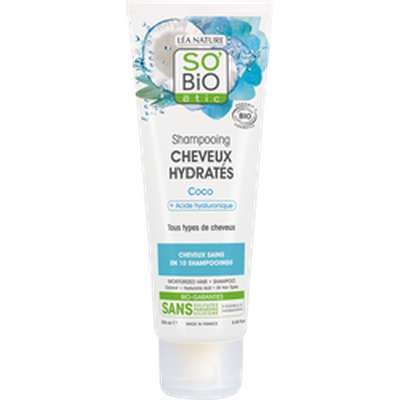 Shampoing cheveux hydratés Coco BIO, So'Bio Etic (250 ml)