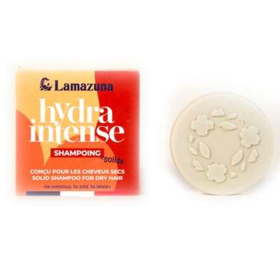 Shampoing solide Hydra Intense, Lamazuna (70 ml)