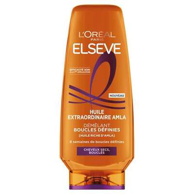 Après-shampooing démêlant nutrition profonde Huile Extraordinaire Cheveux Secs, Elseve (200 ml)