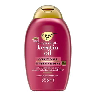 Après-shampoing Keratin Oil, OGX (385 ml)