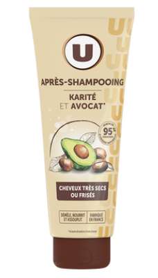 Après shampooing Cheveux très secs ou frisés, karité & avocat, U (200 ml)