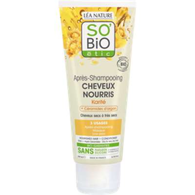 Après-shampoing cheveux nourris Karité BIO, So'Bio Etic (200 ml)