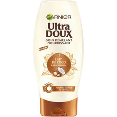 Après-shampoing au lait de coco et macadamia, Ultra Doux (250 ml)