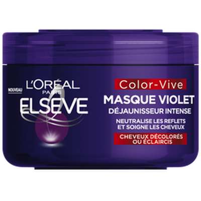 Masque déjaunisseur Color-Vive Purple Elseve (250 ml)