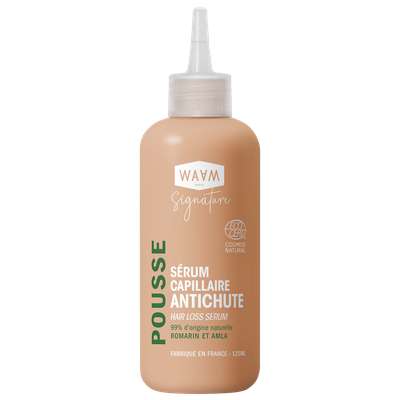 Sérum anti-chute certifié bio, Waam (120 ml)