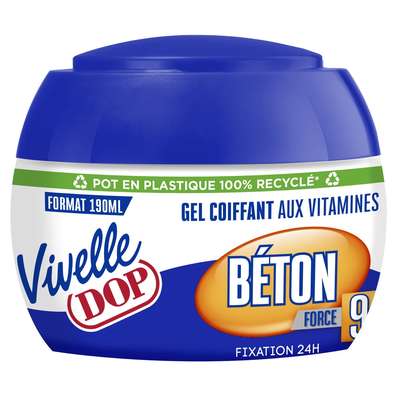 Gel Coiffant Béton, Vivelle Dop (190 ml)