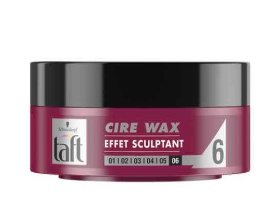 Cire wax effet sculptant force 6, Taft Syling (75 ml)