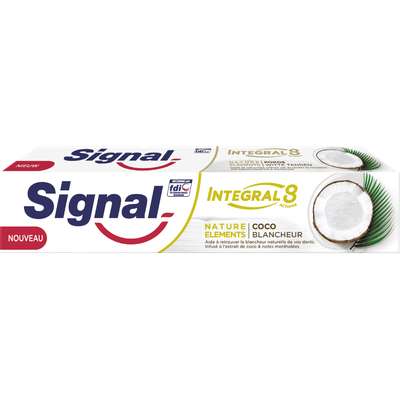 Dentifrice Intégral 8 Coco Blancheur, Signal (75 ml)