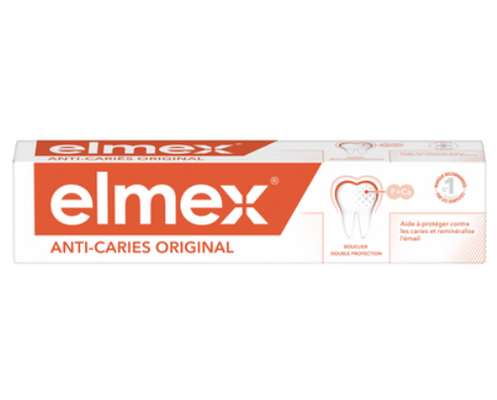 Dentifrice anti-caries, Elmex (75 ml)