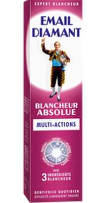 Dentifrice blancheur absolue multi-action, Email Diamant (75 ml)