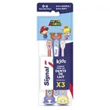 Brosse à dents extra souple kids de 0-6 ans, Signal (x 3)
