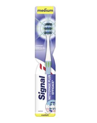 Brosse à dents Expert vertical medium, Signal