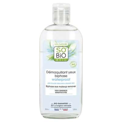 Démaquillant yeux biphase waterproof, So'Bio Etic (100 ml)