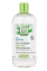Eau micellaire purifiante peaux sensibles à l'Aloe Vera, So'Bio Etic (500 ml)