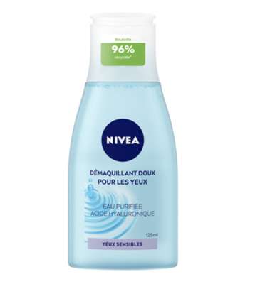 Démaquillant doux pour les yeux, Nivea (125 ml)