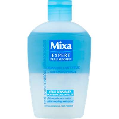 Démaquillant yeux sensibles bi-phasé, Mixa (125 ml)
