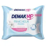 Lingettes démaquillantes Fraîcheur Peaux Normales à Sèches, Demak'up (x 25)