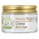 Crème visage anti-âge jour précieux argan bio, So bio (50 ml)