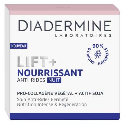 Crème visage nuit anti-rides, Diadermine (50 ml)