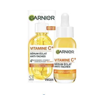 Sérum visage vitamine C booster d'éclat, Garnier (30 ml)