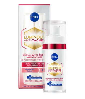 Sérum Anti-Âge Anti-Tâches Luminous 630° Cellular, Nivea (30 ml)