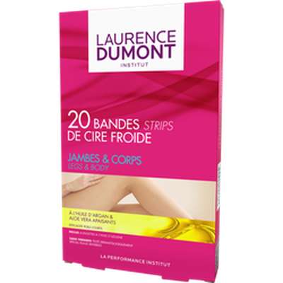 Bandes de cire froide pour le corps, Laurence Dumont (x 20)