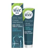Crème dépilatoire pour hommes, Veet Men (200 ml)