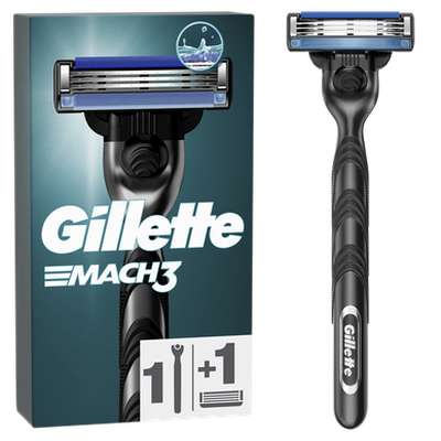 Rasoir Mach3 avec recharge, Gillette