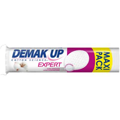 Disques de coton à démaquiller Expert, Demak'up (x 108)
