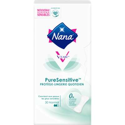 Protège-slips pure sensitive Normal, Nana (x 30)