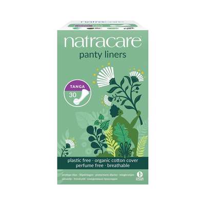 Protège slip naturel tanga BIO, Natracare (x 30)