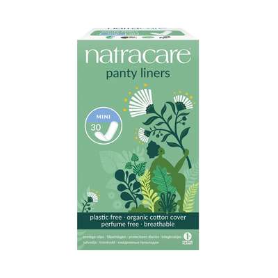 Protège slip naturel mini BIO, Natracare (x 30)