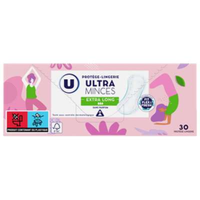 Protège-lingerie ultra extra long, U (x30)
