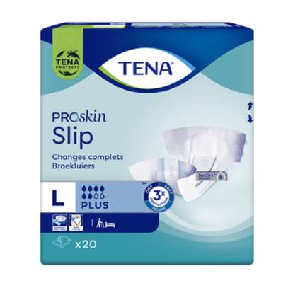 Serviettes pour incontinence taille L, Tena (x 20)