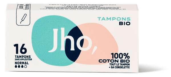 Tampons sans applicateur - Normal, JHO (x 16)