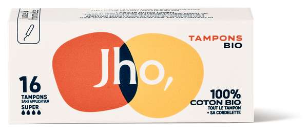 Tampons sans applicateur - Super, JHO (x 16)