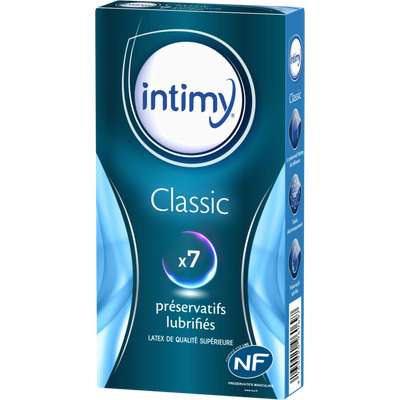 Préservatifs classic lubrifiés, Intimy (x 7)