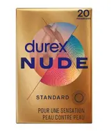 Préservatifs nude, Durex (x 20)