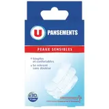 Pansements extensibles pour peaux sensibles 3 tailles, U x 30