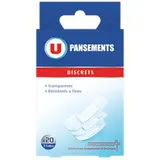 Pansements discrets 3 tailles, U (x 20 )