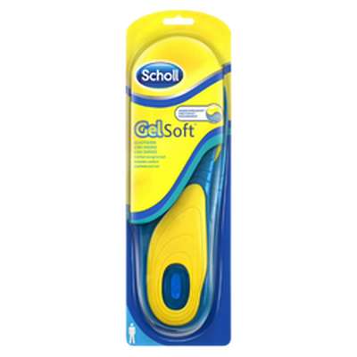 Semelles gel soft quotidien homme, Scholl