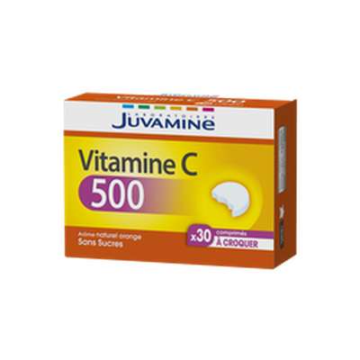 Vitamines C 500 sans sucres, Juvamine x 30