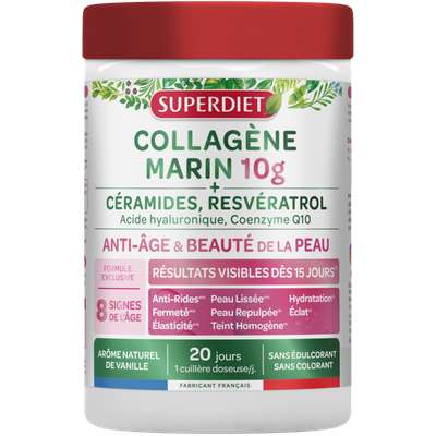Collagène Anti-âge & beauté de la peau, Superdiet (210g)