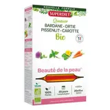 Quatuor beauté de la peau BIO, Superdiet (20 ampoules de 10ml)