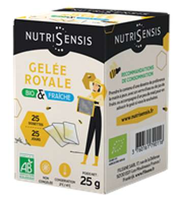 Gelée royale BIO, Nutrisensis (25 g)