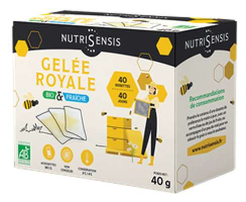 Gelée royale BIO, Nutrisensis (40 g)