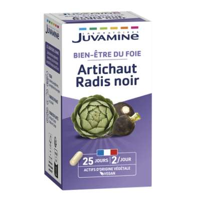 Bien etre du foie radis noir et artichaut, Juvamine (x 50)