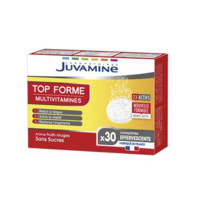 Multivitamines Top forme, Juvamine (x 30)