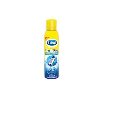 Déodorant Fresh Step anti-odeurs pour les chaussures, Scholl (150 ml)